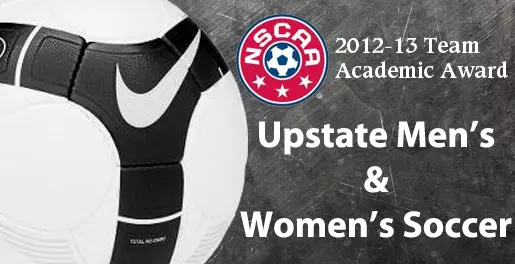 Upstate Men's and Women's Soccer Teams Earn NSCAA Team Academic Award Image