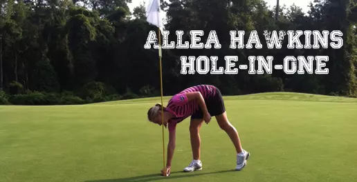 Hawkins Records Hole-In-One at Eat-A-Peach Classic Image