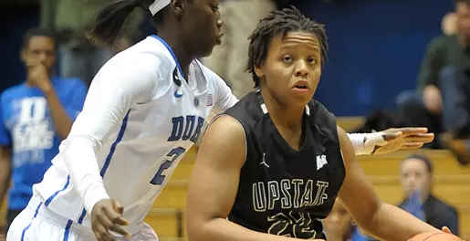 Upstate Rallies in Second Half to Defeat ETSU, 63-62 Image