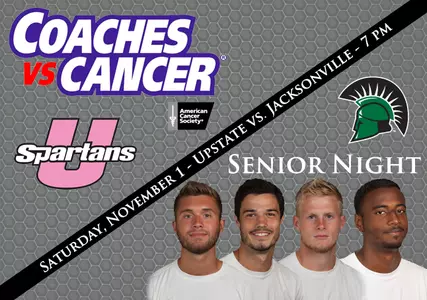 Senior Night, Coaches vs. Cancer Scheduled for Saturday as Upstate Plays Host to A-Sun Rival Jacksonville Image