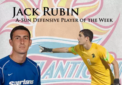 Upstate's Rubin Earns A-Sun Defensive Player of the Week Honors Image