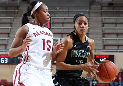 Upstate Falls Short at Alabama, 74-65 Image