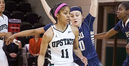 Starling, McAllister Record Double-Doubles as Upstate Downs North Florida 79-63 Image