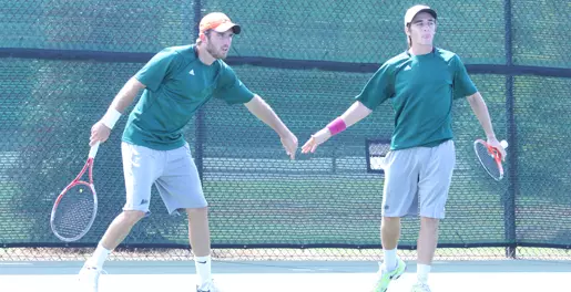 Campbell Earns 5-2 Victory over Upstate Men's Tennis Image