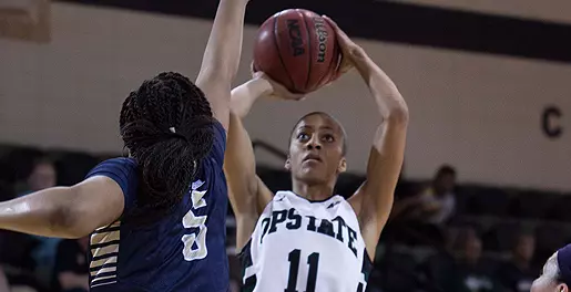 Upstate Advances to A-Sun Semifinals behind Clency's Career Night Image