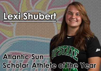 Shubert Named A-Sun Scholar-Athlete of the Year for Softball Image
