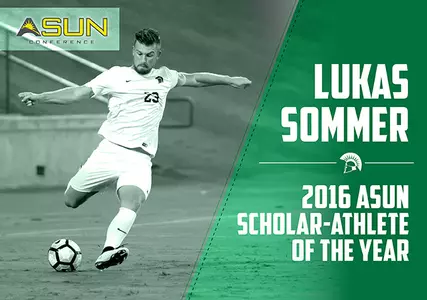 Sommer Named 2016 ASUN Scholar-Athlete of the Year Image