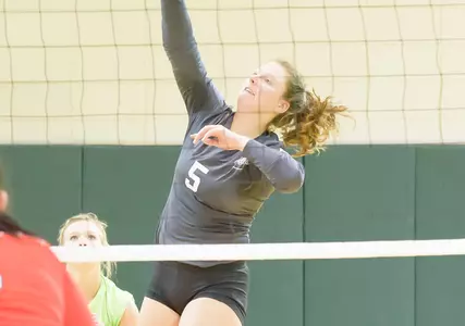 Yeargin, Haake Each Compile Double-Doubles as Upstate Falls in Five Sets to FGCU Image