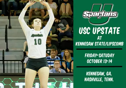 Upstate Continues Road Trip this Weekend at Kennesaw State, Lipscomb Image