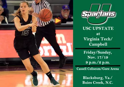 Spartans Travel to Virginia Tech, Campbell this Weekend Image