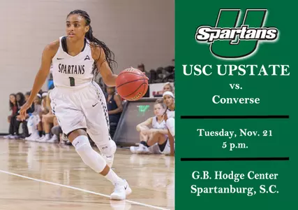 Spartans Host Crosstown Foe Converse on Tuesday Image