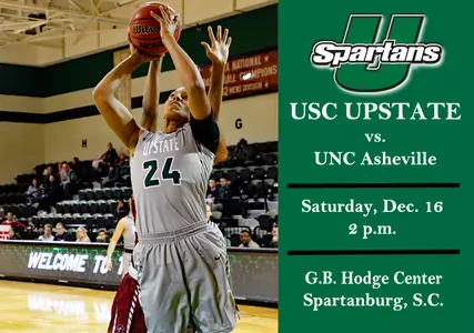 Spartans Host UNC Asheville on Saturday Image