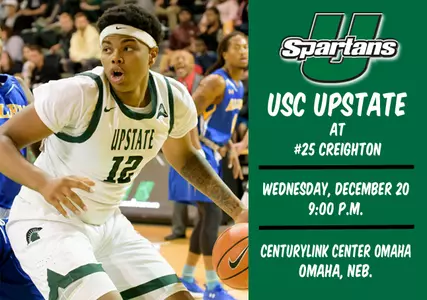 Upstate Heads to Creighton on Wednesday for Final Non-Conference Road Game Image