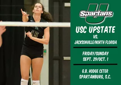 Upstate Hosts Jacksonville, North Florida this Weekend in First Home Matches Image