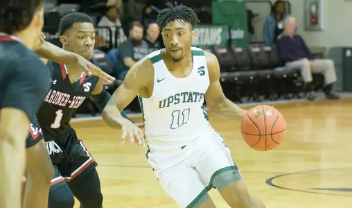 Holmes, Moore, Martin Reach Double-Figures as USC Upstate Beats Western Michigan 71-66 Image