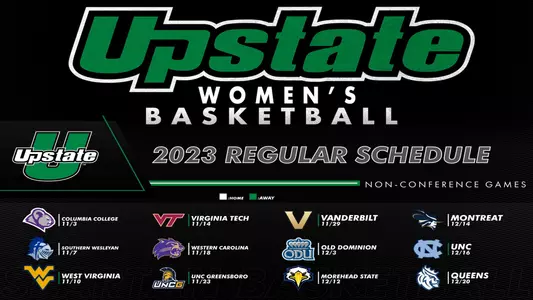 WBB 22/23 Non Conference Schedule