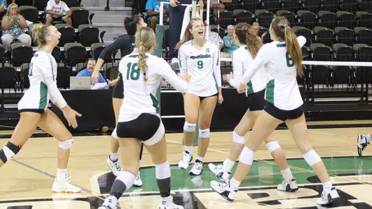 Team Celebration Post-Ali Jansen Kill vs. Marshall 2022