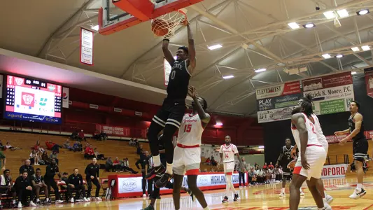 Khydarius Smith Dunk vs. Radford Second Half 2023
