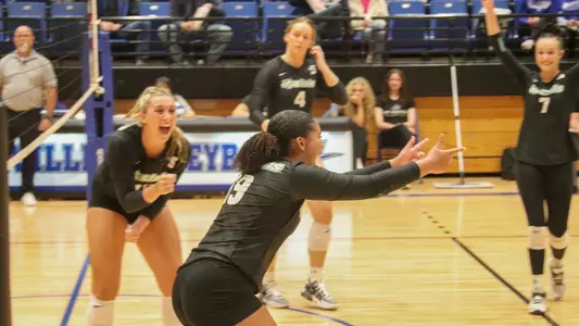 Celebration Post-Zelasia Edwards Kill vs. UNC Asheville Set 3 2023