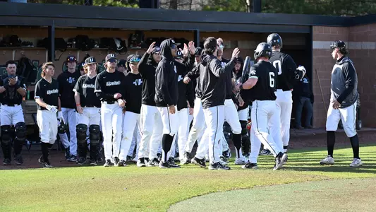 Team Celebration vs. Towson Game 1