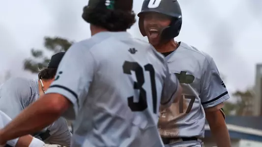 Noah Rabon Celebration vs. North Florida Game One