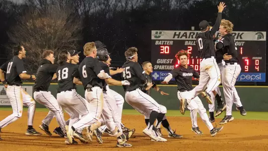 Walkoff Celebration vs. James Madison Gm 1 2023