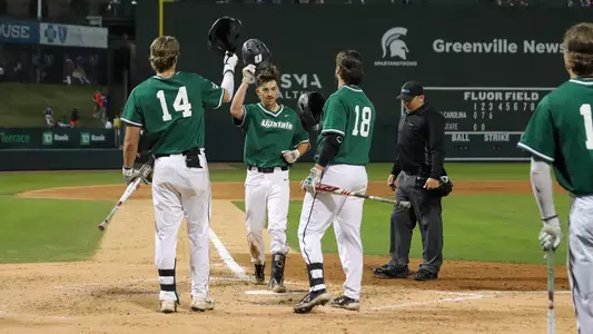 Troy Hamilton Home Run Celebration vs. South Carolina