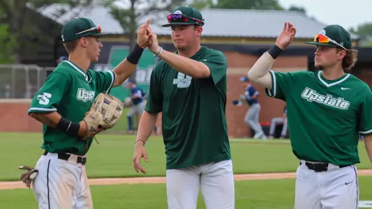 Kyle Henington, Trent Hodgdon, & Braxton Boddorf Between Innings vs. Longwood Gm 2 2023