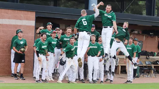Daniel Gernon & Chase Matheny HR Celebration vs. Longwood Gm 2 2023