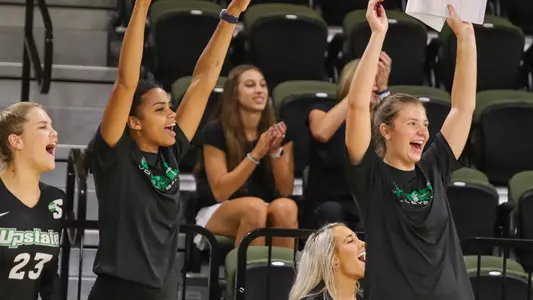 Nya Browne & Ali Jansen Celebration vs. Georgia State 2023
