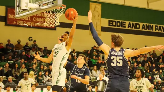 Trae Broadnax Driving Layup vs. Longwood 2nd Half 2024