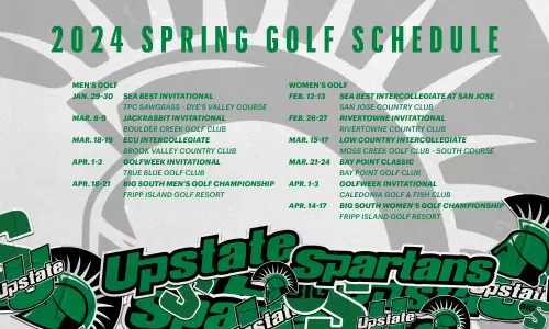 2024 Spring Golf Schedule