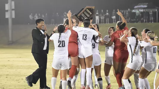 WSOC Big South Trophy Presentation