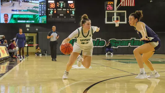 Gracie Barnes Driving vs. Queens 3Q 2024