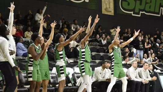 Bench Celebration vs. Southern Wesleyan 2H 2024