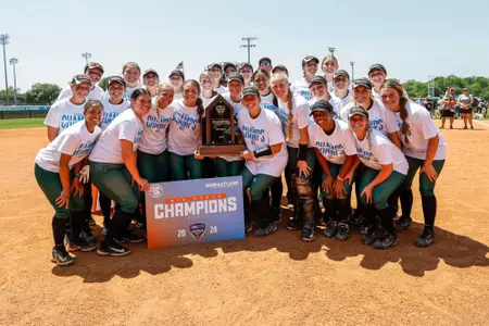 USC Upstate takes on Winthrop in final game of the 2024 Big South Softball Championship held at Terry Field on Sunday, May 12, 2024 in Rock Hill, South Carolina. Credit - Jeff Sochko/Big South Photos