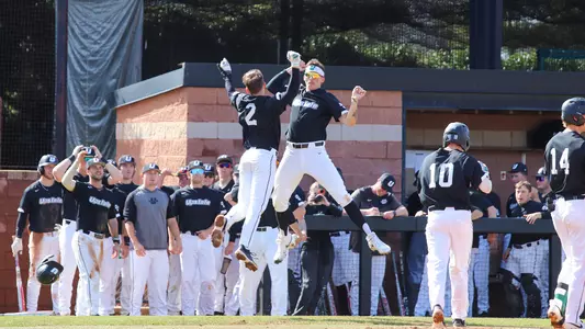 Troy Hamilton & AJ Hacker HR Celebration vs. Penn Gm 1 2024