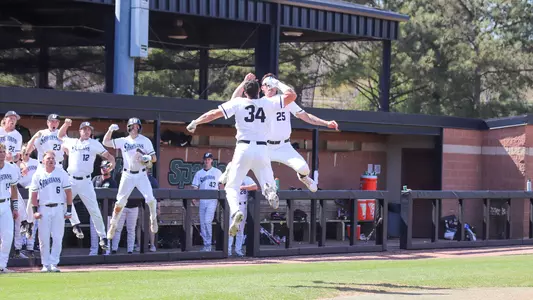 Koby Kropf & AJ Hacker HR Celebration vs. UNC Asheville Gm 3 2024