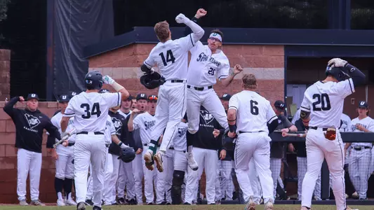 Grant Sherrod & AJ Hacker HR Celebration vs. Penn Gm 3 2024