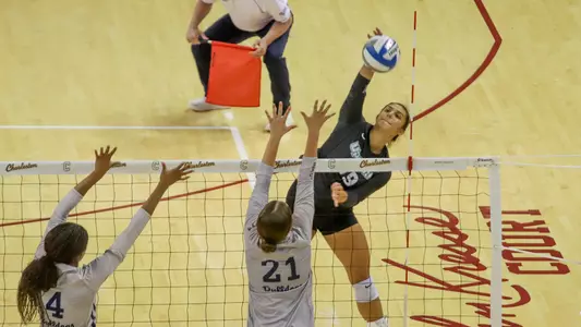 Allison Palmi Attack vs. Yale 1st Set 2024 - RF