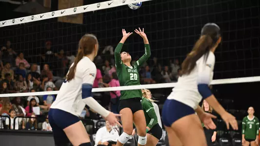 Kamyla Vega David Setting vs. Northern Arizona Set 2 2025 - NM