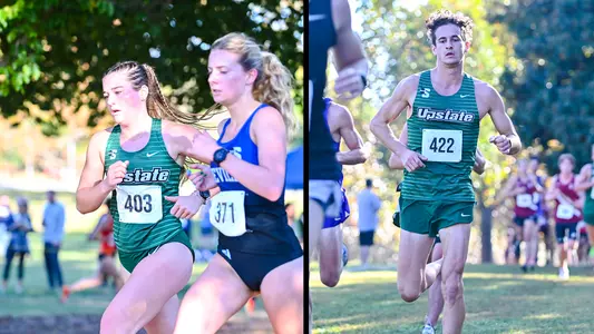 XC - Grass Glassmeyer and Ian Kelbert at Upstate Invite