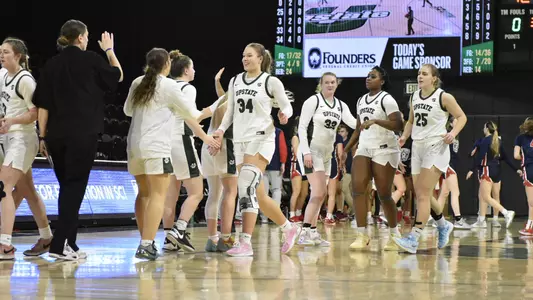 Vera Soderblom Into Timeout vs. Radford 4Q 2025