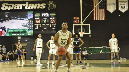 Chico Johnson at the Free Throw Line