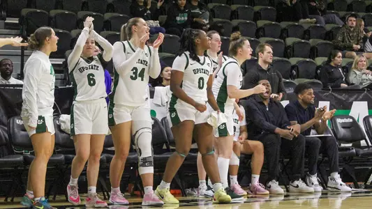 Bench Celebration vs. Gardner-Webb 4Q 2025
