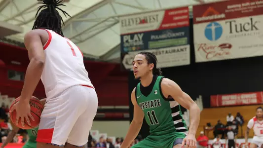 Karmani Gregory guarding full court