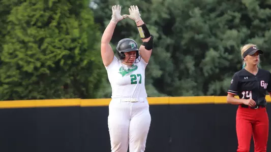Carson Shaw after a two-run double against Gardner-Webb