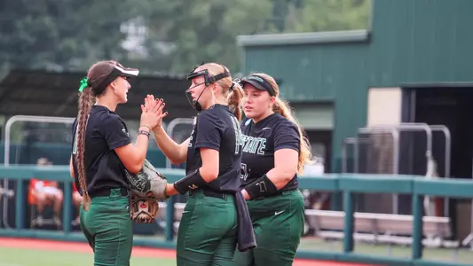 Quick huddle at NCAA Regionals