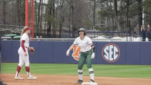 Ella Christopher after a double against Troy