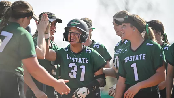 Taliyah Thomas after a HR vs. Robert Morris (2/21/26)